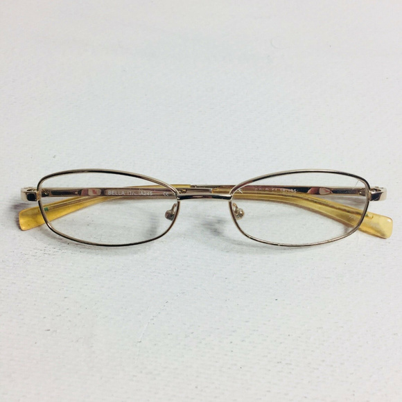 Eyeglasses Frame Gold Metal 51-18-135 BELLA ITALIA - Picture 2 of 5